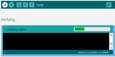Uploading the Arduino Code
