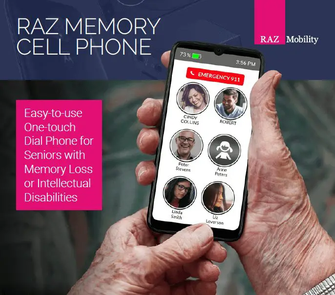 RAZ Memory Phone – Best for Dementia Patients