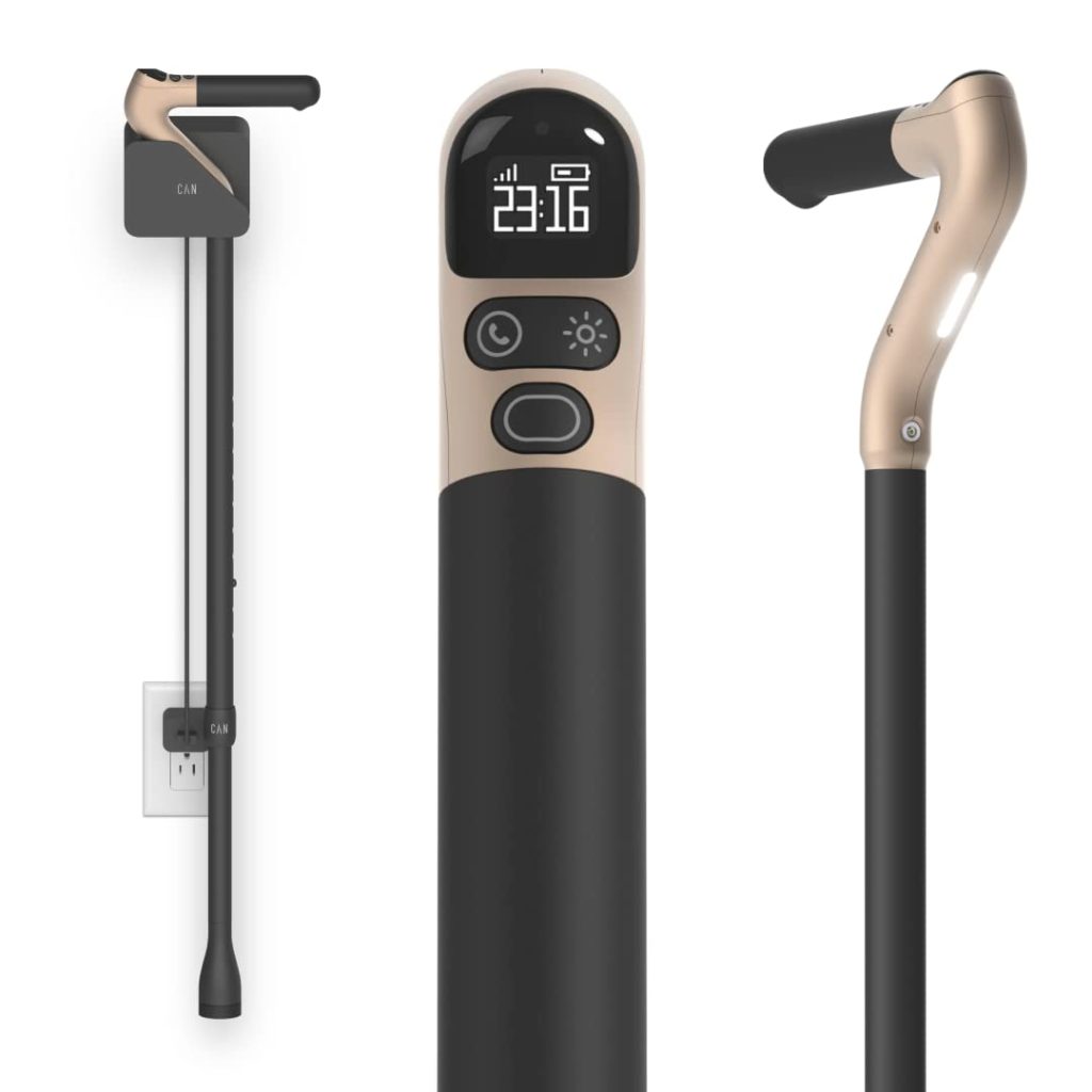 Smart Walking Canes with GPS and Emergency Alerts