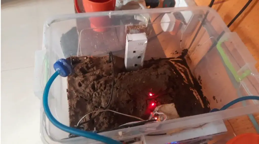 the lazers to detect erosion